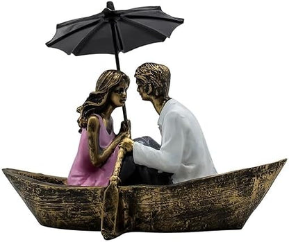 Couple Decorative Showpiece – Red Love Statue