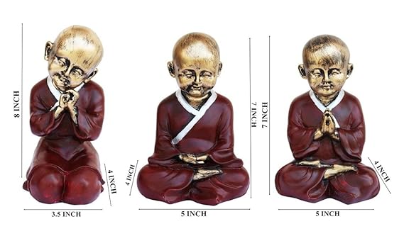 Trinity of Tranquil Buddhas
