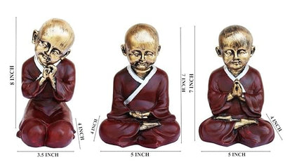 Trinity of Tranquil Buddhas
