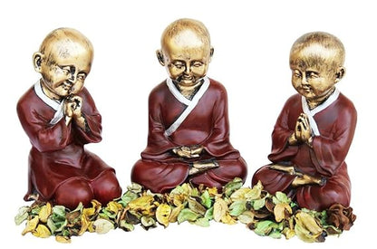 Trinity of Tranquil Buddhas
