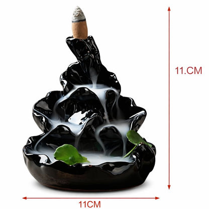 Backflow Smoke Incense Holder – Traditional Decor