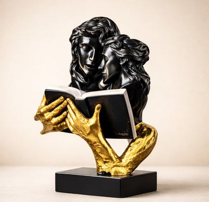 Romantic Couple Figurine for Home & Living Room Decor